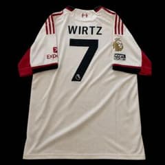 25-26 リバプール アウェイ ユニホーム 7番 WIRTZ - メルカリ
