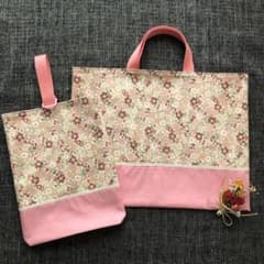 花柄♡レッスンバッグ×シューズバッグ♡のサムネイル
