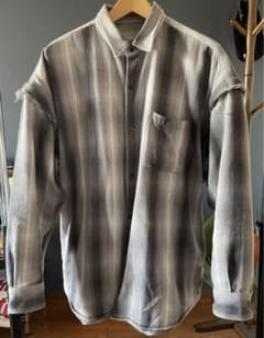BEAMS SSZ peter shirt オンブレ チェック シャツ 2wayのサムネイル