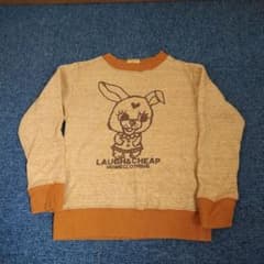 LAUGH&CHEAP キッズ トレーナー ワッペン多数のサムネイル