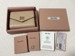 新品未使用】ミュウミュウ ヴィッテロダイノ 5MH040 SOFIY LOGO - メルカリ