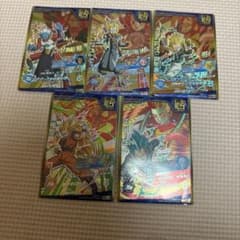 スーパードラゴンボールヒーローズ 5枚セットのサムネイル