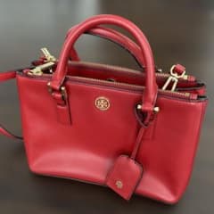 お値下げ デパート購入品 トリーバーチ 2wayバッグ 赤 ショルダー