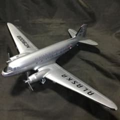 ダグラス DC-3 ALASKA AIRLINES 航空機ミニチュアモデル m53820977881_1.jpg?1720588772