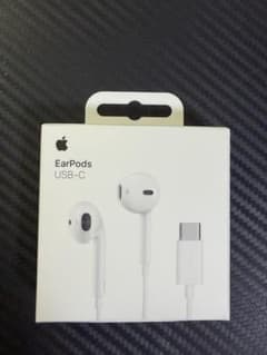 【新品未開封品】 Apple純正 EarPods USB-C有線イヤホンのサムネイル
