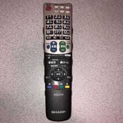 シャープ AQUOS テレビリモコンのサムネイル