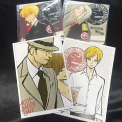ACCA13구 감찰과 ACCA×BADON CAFE 코스터 엽서