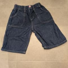 EDWIN 130cm キッズ デニム ハーフパンツのサムネイル
