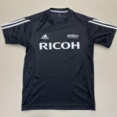 ラグビー adidas リコーブラックラムズ Tシャツ Mサイズのサムネイル