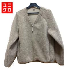 UNIQLO（ユニクロ）ボアジャケット　もこもこ　最終お値下げのサムネイル