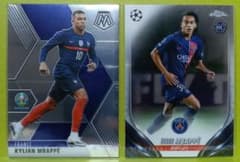 エムバペ兄弟★Panini Mosaic Topps Chrome 2枚セットのサムネイル