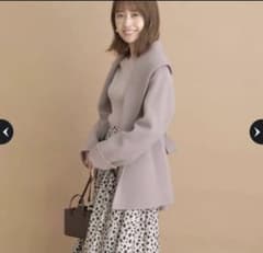 アプワイザーリッシェ ミドルリバーコート フードリバーショートコート