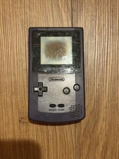 【ジャンク品】任天堂 ゲームボーイカラー 本体 パープルのサムネイル
