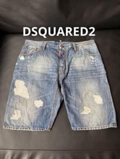 DSQUARED2 ヴィンテージ加工 デニム ショートパンツ 48 - メルカリ