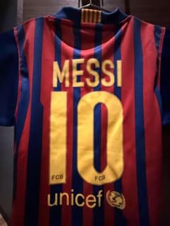 メッシ直筆サイン入り】ミニチュアFC Barcelona メッシ ユニフォーム