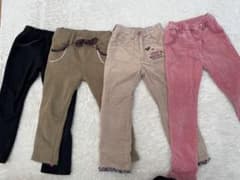 ズボン4着まとめ売り　110.120のサムネイル
