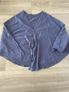 3way 授乳ケープ ポンチョ ストール コットン100%のサムネイル