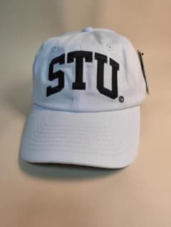 Stussy STU 刺繍 ベースボールキャップ ホワイト - メルカリ