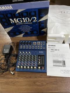 YAMAHA MG10/2 ミキサー 箱付き 動作確認済み 取説電源ケーブル有りのサムネイル