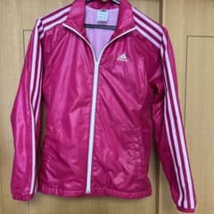 adidas ウィンドブレーカー ピンク Sサイズのサムネイル