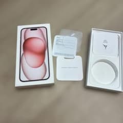 （空箱）iPhone 15 Plus ピンク 256GBのサムネイル