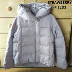 ストロベリーフィールズ ダウンジャケット 2Way ピンク 美品 - メルカリ