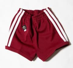 体操服★ニッタイ ジャージ短パン エンジ×白2本線 130 未使用品のサムネイル