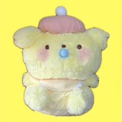 サンリオ　ポムポムプリン　ベビーエンジェル　BIGぬいぐるみ