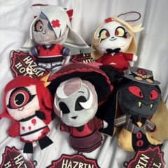 Hazbin Hotel 봉제 인형 5 체 세트