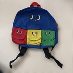 キッズ用 リュック カラフルフェイスデザインのサムネイル