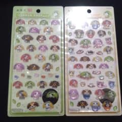 お茶犬 BONBON DROP シール 2枚セット - メルカリ
