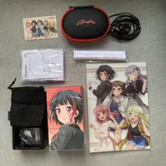 バンドリ Pioneer コラボイヤホン 【Afterglow】 説明読んで‼️ バンドリ Pioneerコラボイヤホン Afterglow - メルカリ