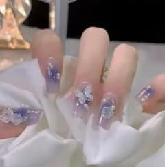 ネイルチップ 水色のサムネイル