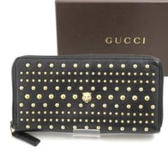 ✨新品未使用✨ GUCCI 長財布 アニマリエ タイガー スタッズ ラウンド
