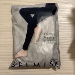 BELMISE パジャマレギンス スリーププラス ロイヤルネイビー LLのサムネイル