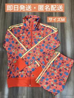 adidas ロデオクラウンズ かくかくしかじか ジャージ 花柄 M 上下セット adidas ロデオクラウンズ かくかくしかじか ジャージ 花柄 M