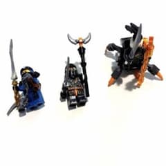 LEGO ニンジャゴー ミニフィグ 3体セット 武器パーツ付きのサムネイル