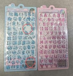BONBON DROP アルファベットシール 2枚セットのサムネイル