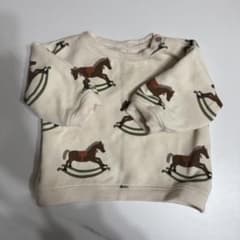 organic zoo ロッキングホース トレーナー 3-6m - メルカリ