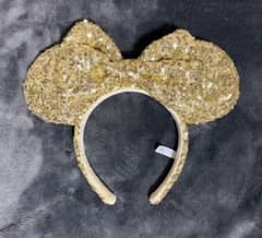 ディズニー スパンコール カチューシャ ゴールドのサムネイル