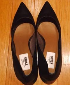【LE TALON】パンプス ヒール 黒のサムネイル