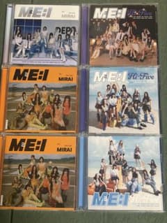 ME:I CD 6枚セット MIRAI Hi-Fiveのサムネイル