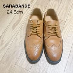 【SARABANDE】 ウィングチップ ビジネスシューズ 24.5のサムネイル
