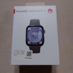 【美品】HUAWEI WATCH FIT 3 BK ファーウェイのサムネイル