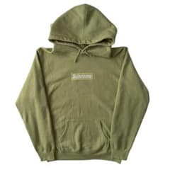 supreme boxロゴ パーカー レアカラー ピスタチオ - メルカリ