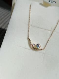 カナル4℃☆K10☆タンザナイト☆shooting star☆数量限定ネックレス 