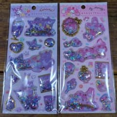 キラキラカプセルシール 　サンリオ　正規品　２個セットのサムネイル