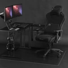 Bauhutte (バウヒュッテ) デスクごとチェアマット BCM-160BKのサムネイル