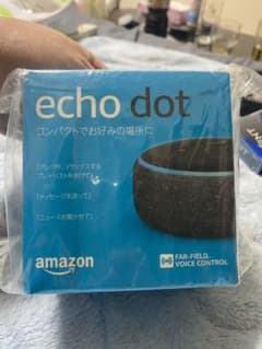 新品未開封 Amazon Echo Dot 第3世代 チャコールのサムネイル