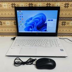 Y786 NECノートパソコンSSDメモリ8Gサクサク動く Windows11